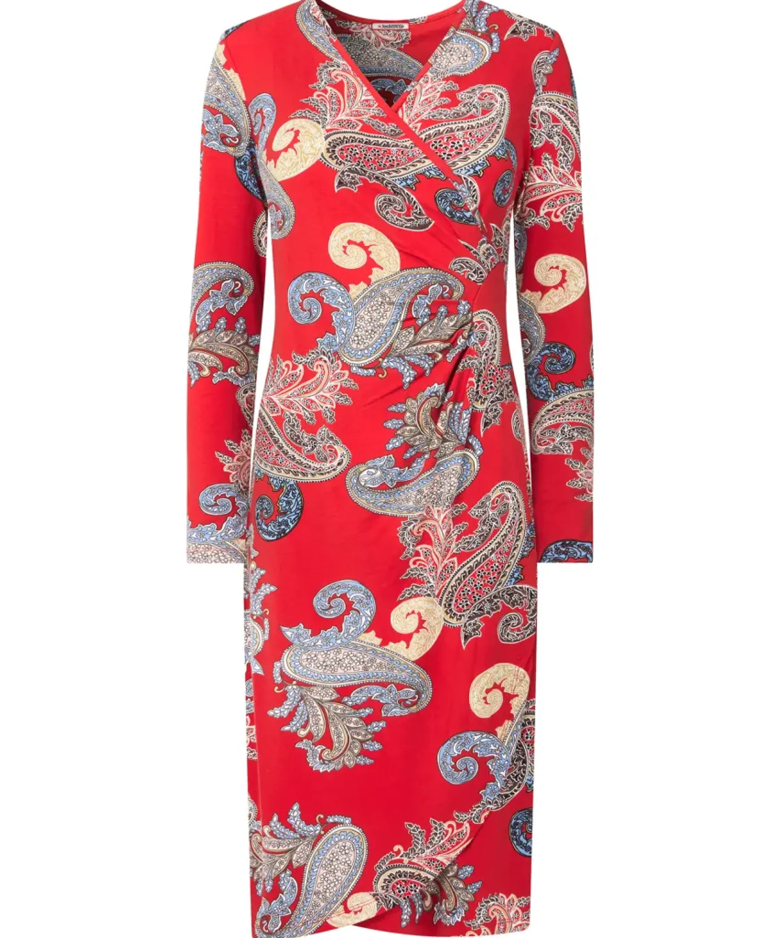 Alicia Wrap Jersey Dress
