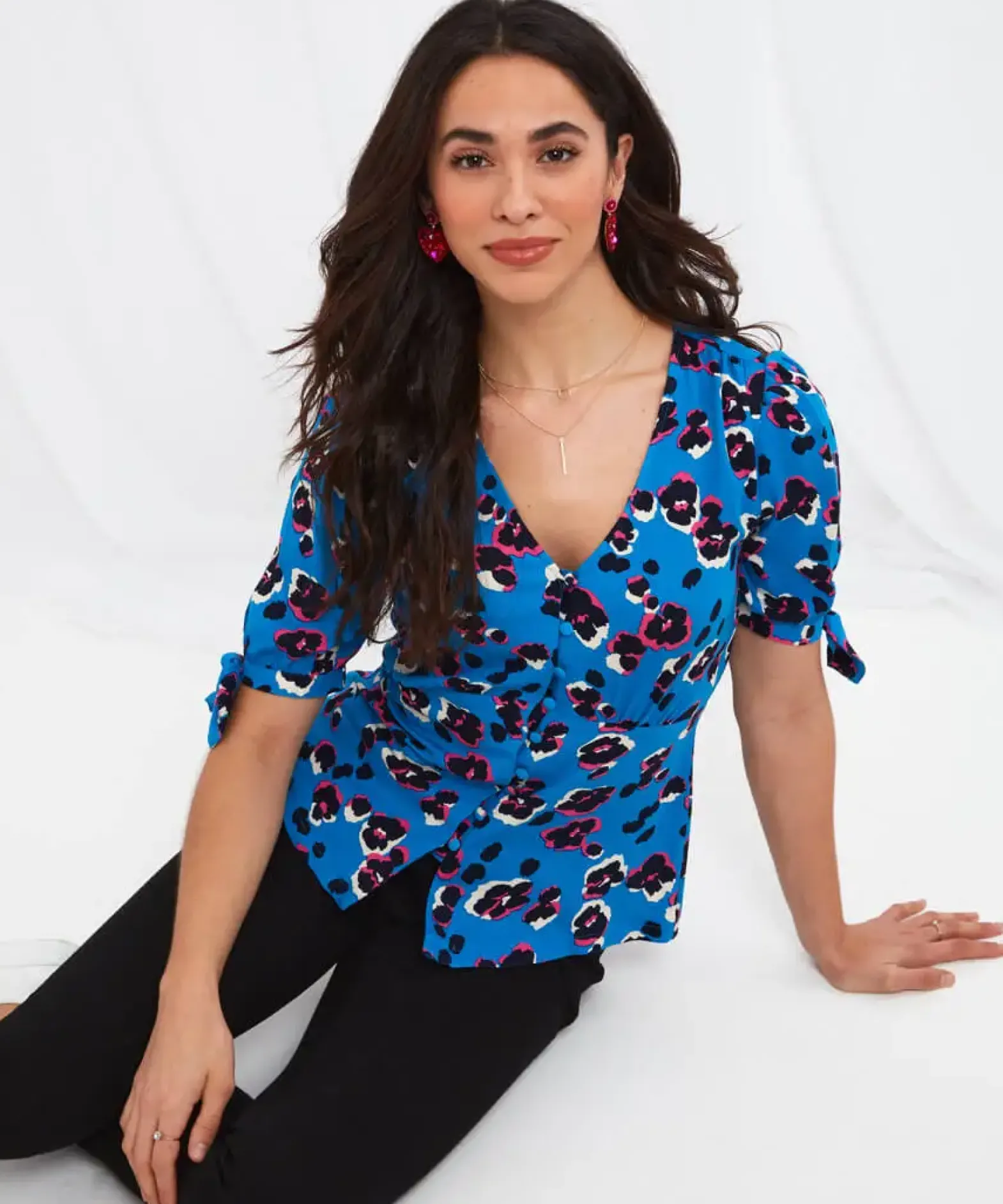 Alluring Animal Blouse