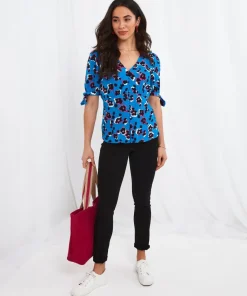 Alluring Animal Blouse