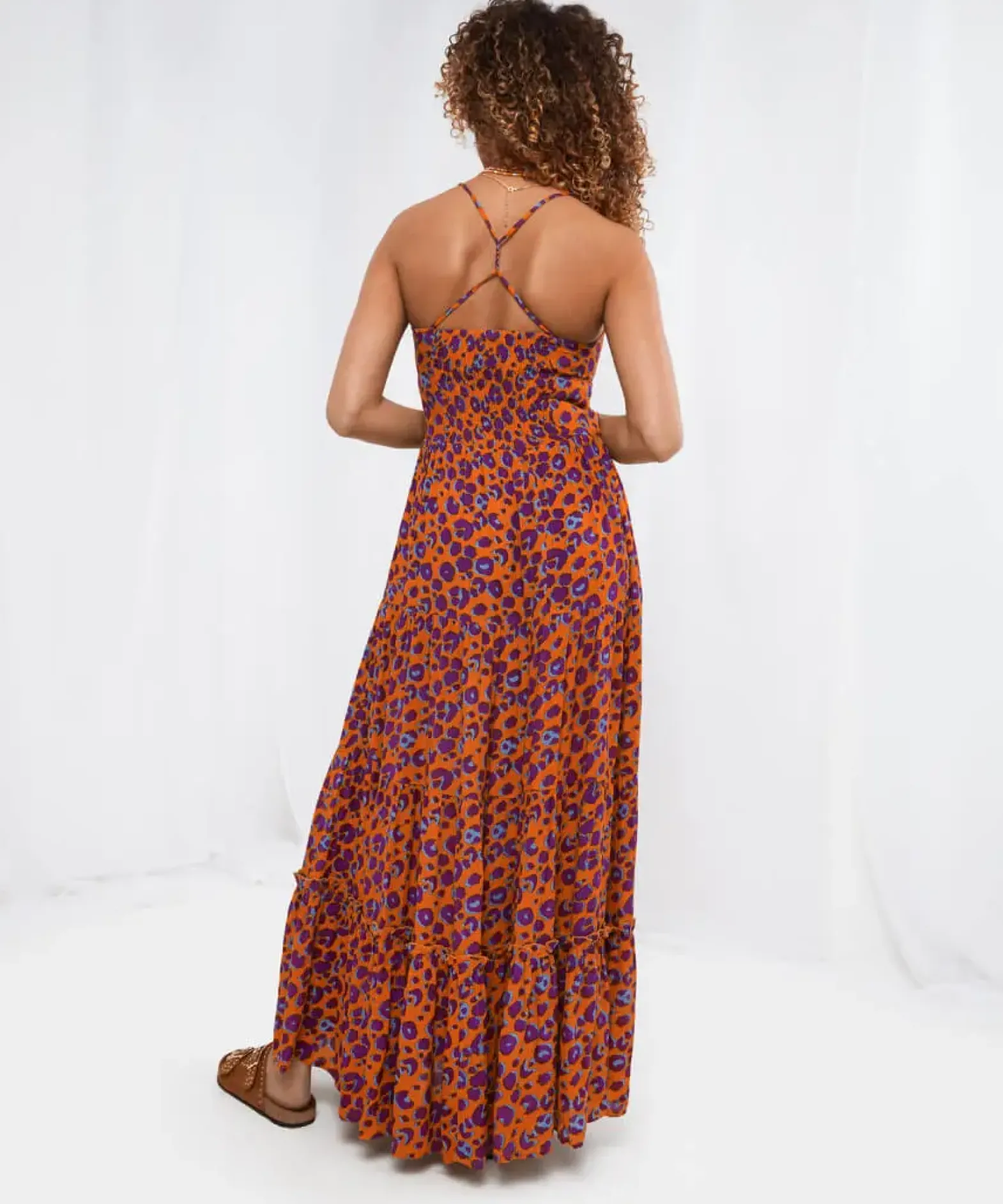 Animal Brights Beach Dress