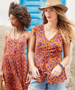 Animal Brights Beach Dress