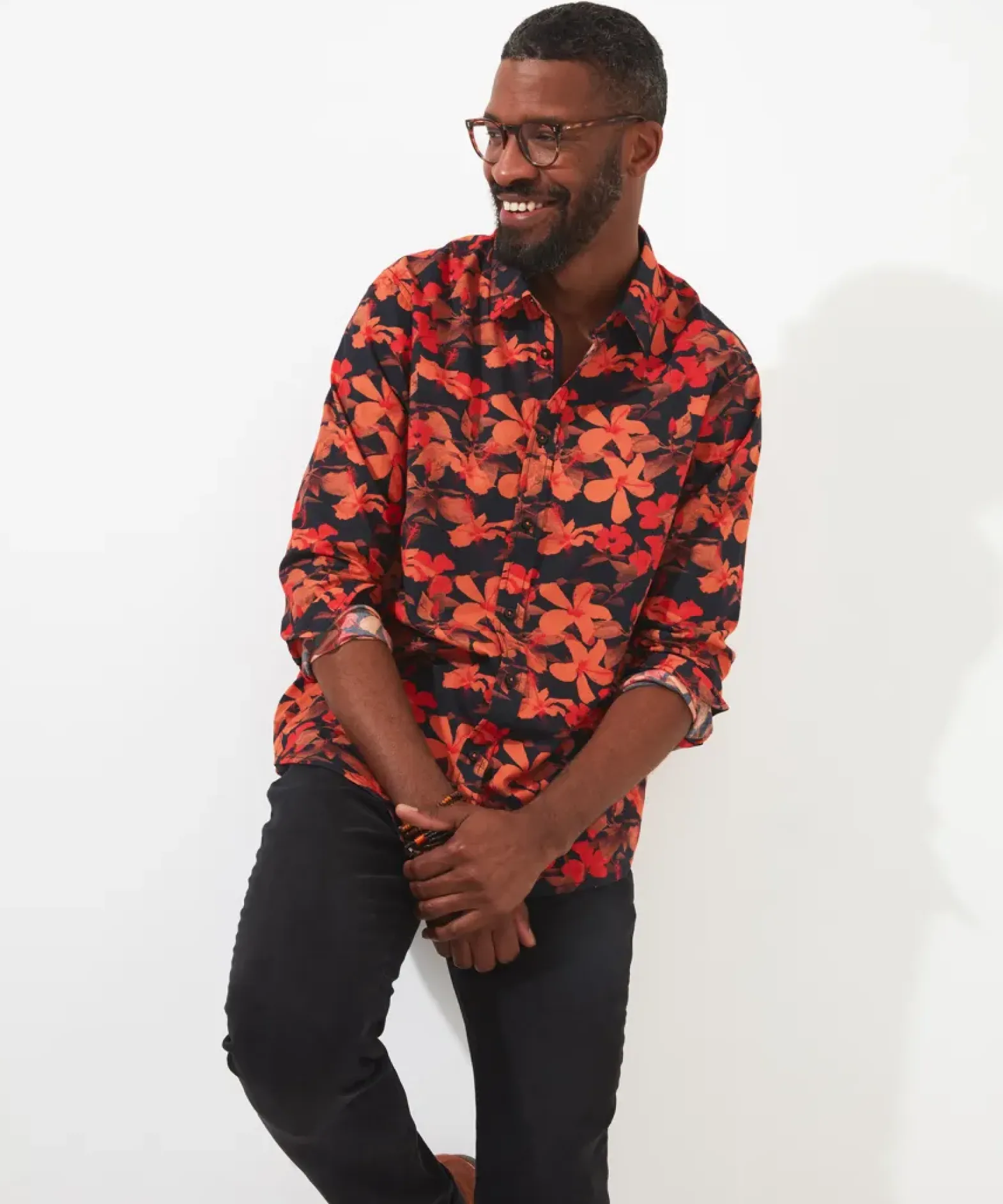 Autumn Floral Shirt