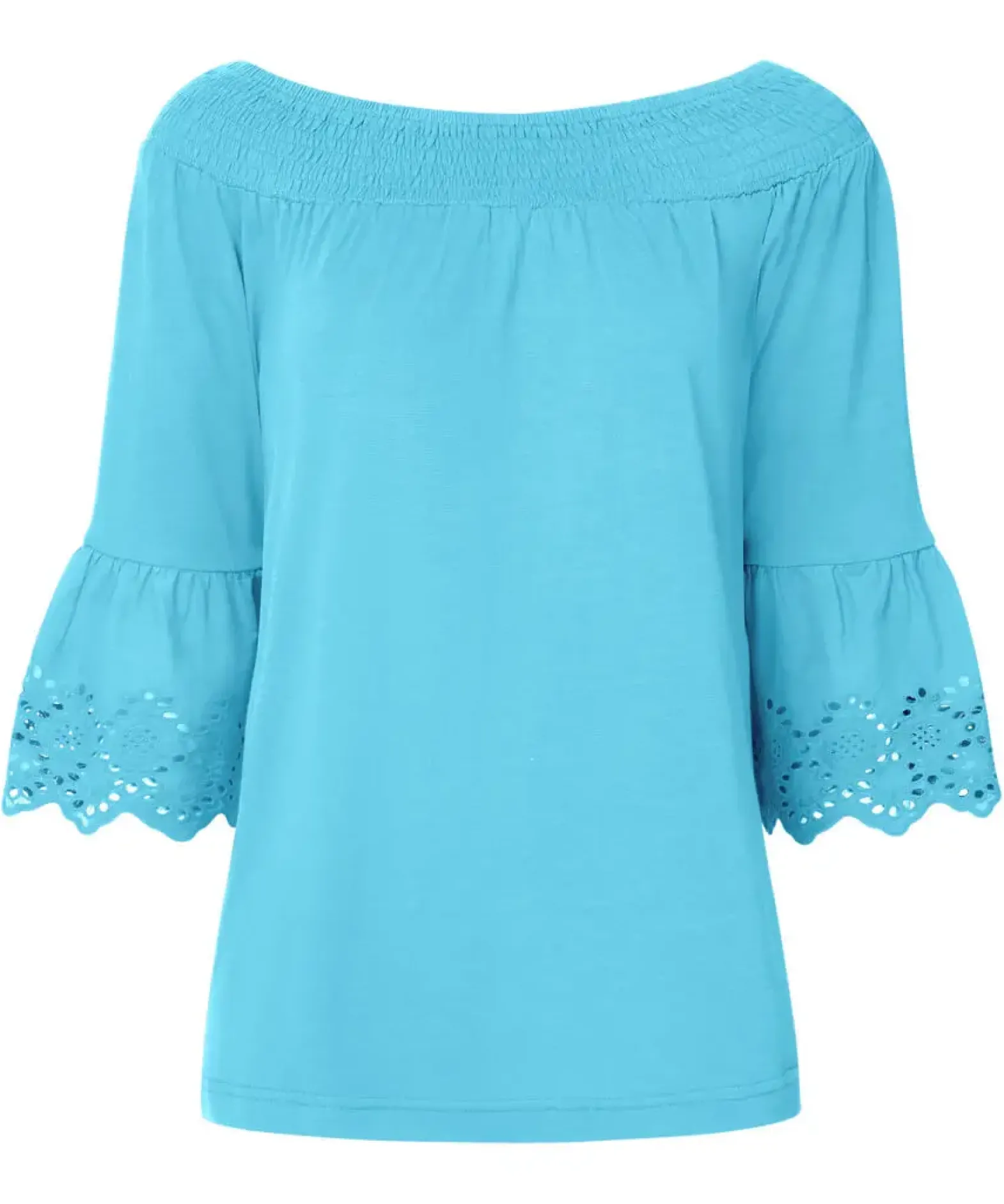 Bardot Broderie Top