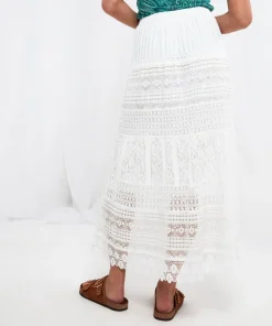 Beautiful Lace Maxi Skirt