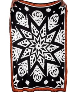 Beautifully Geo Reversible Knitted Throw
