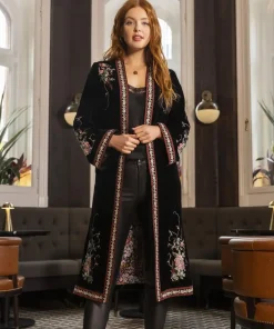 Boutique Embroidered Kimono