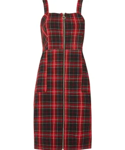 Check It Out Zip Up Dress