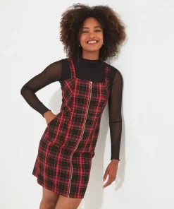 Check It Out Zip Up Dress