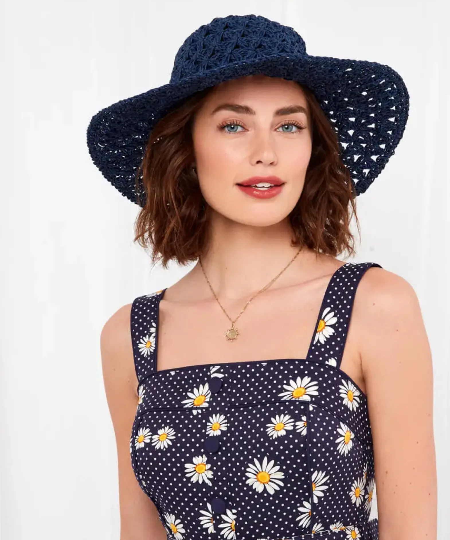 Chic Crochet Style Summer Hat