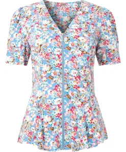 Dancing Florals Top