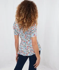 Dancing Florals Top