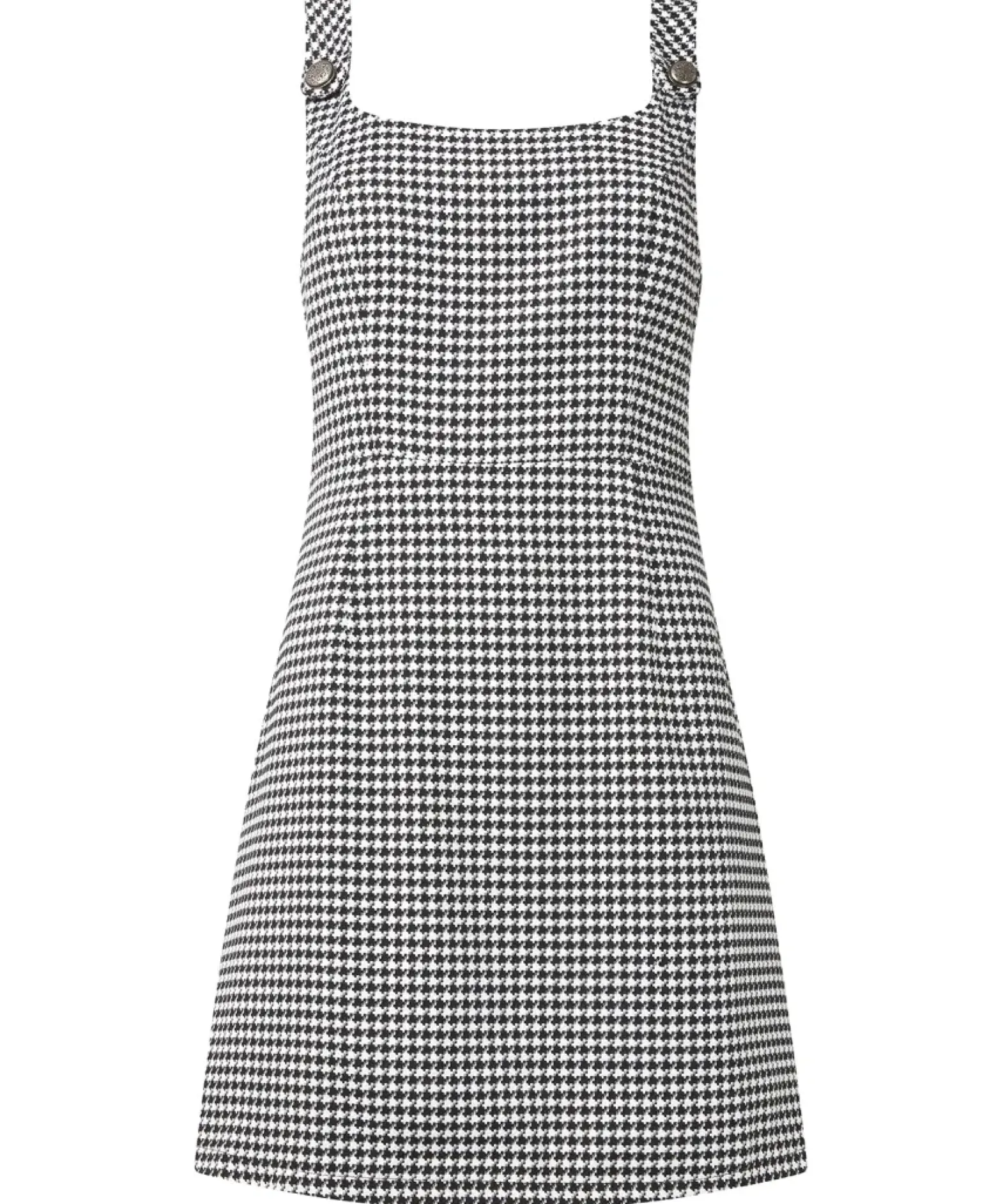Daring Dogtooth Dress
