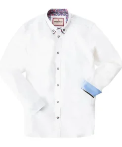 Delightful Double Collar Shirt