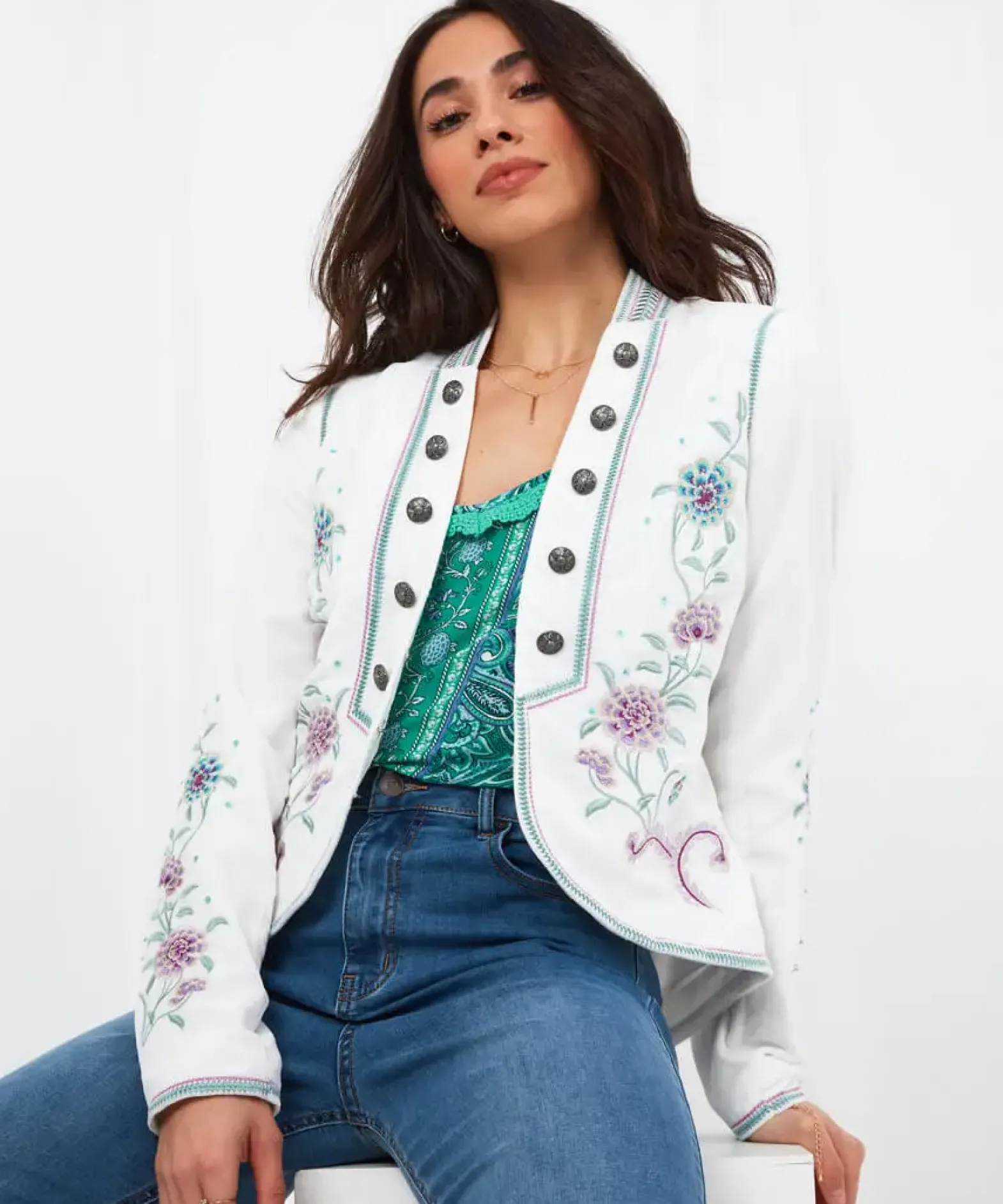 Elegant Embroidered Jacket