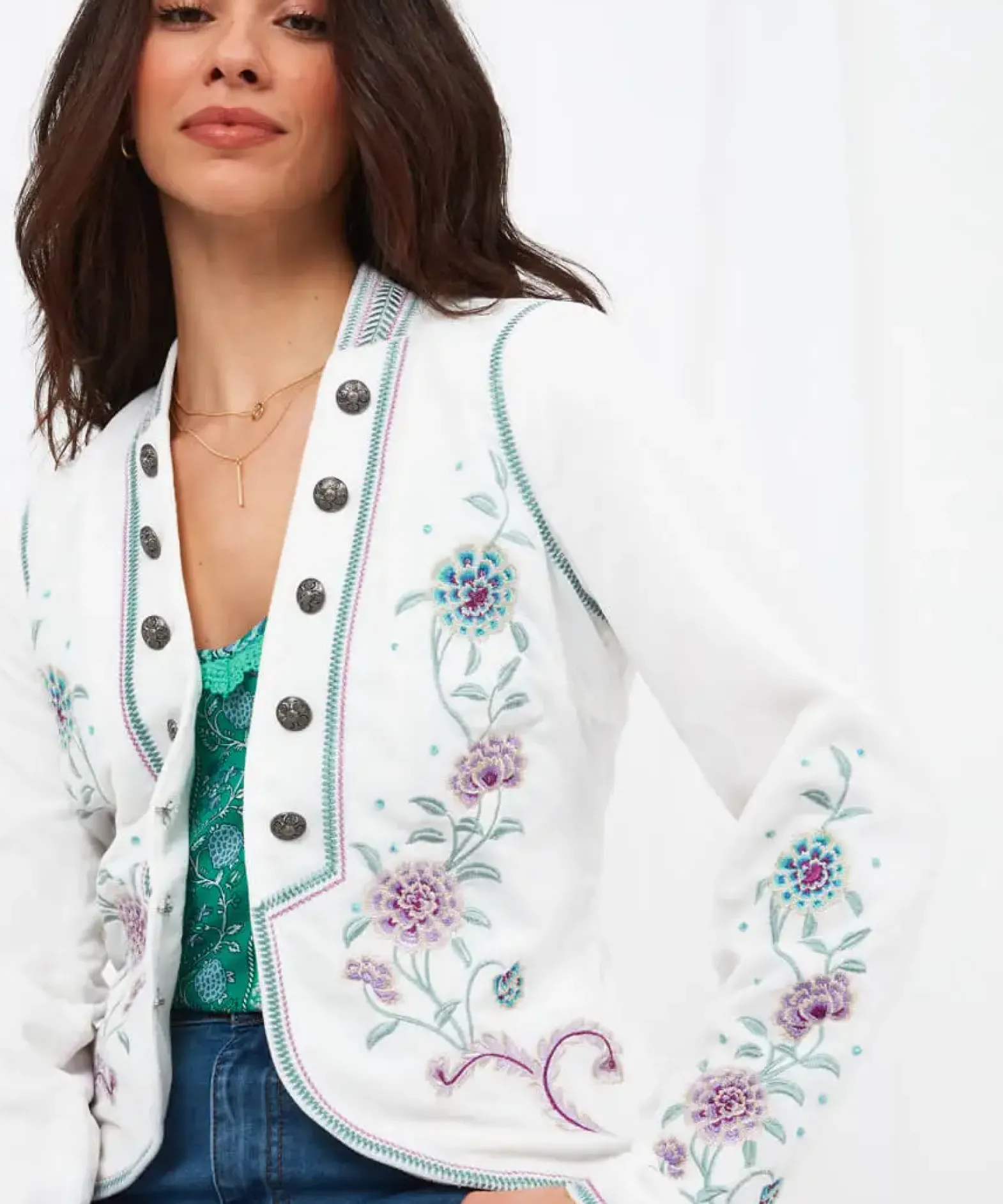 Elegant Embroidered Jacket