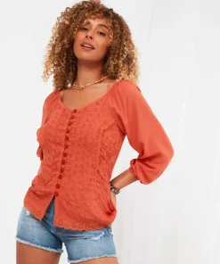 Embroidered Elegance Top