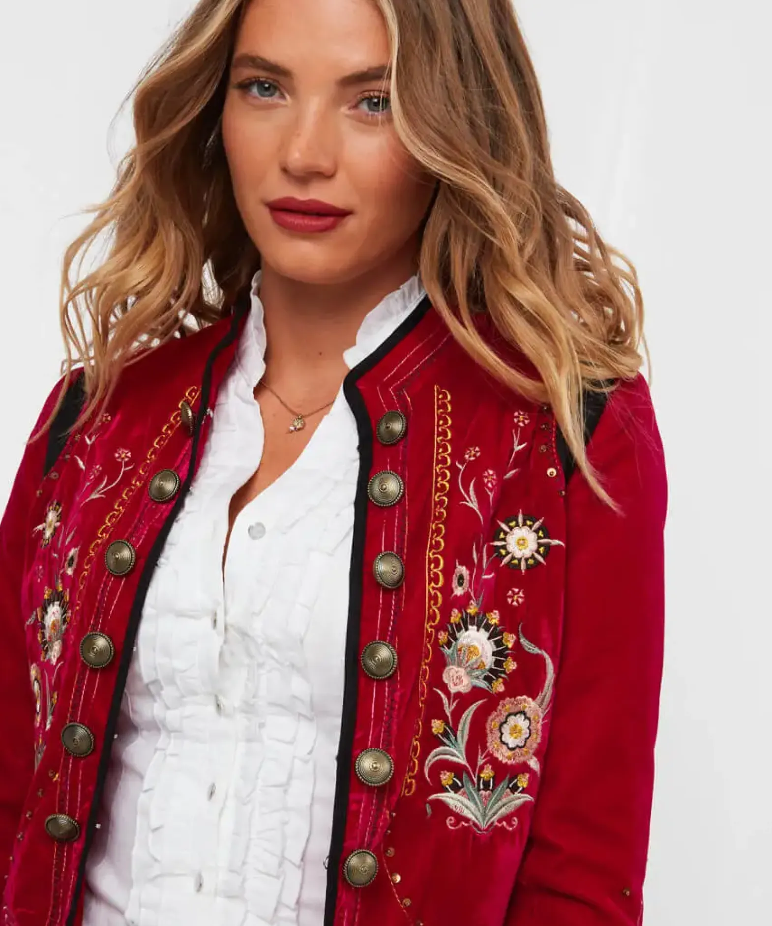 Enchanting Embroidered Jacket