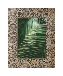Endless Etched Floral Photo Frame