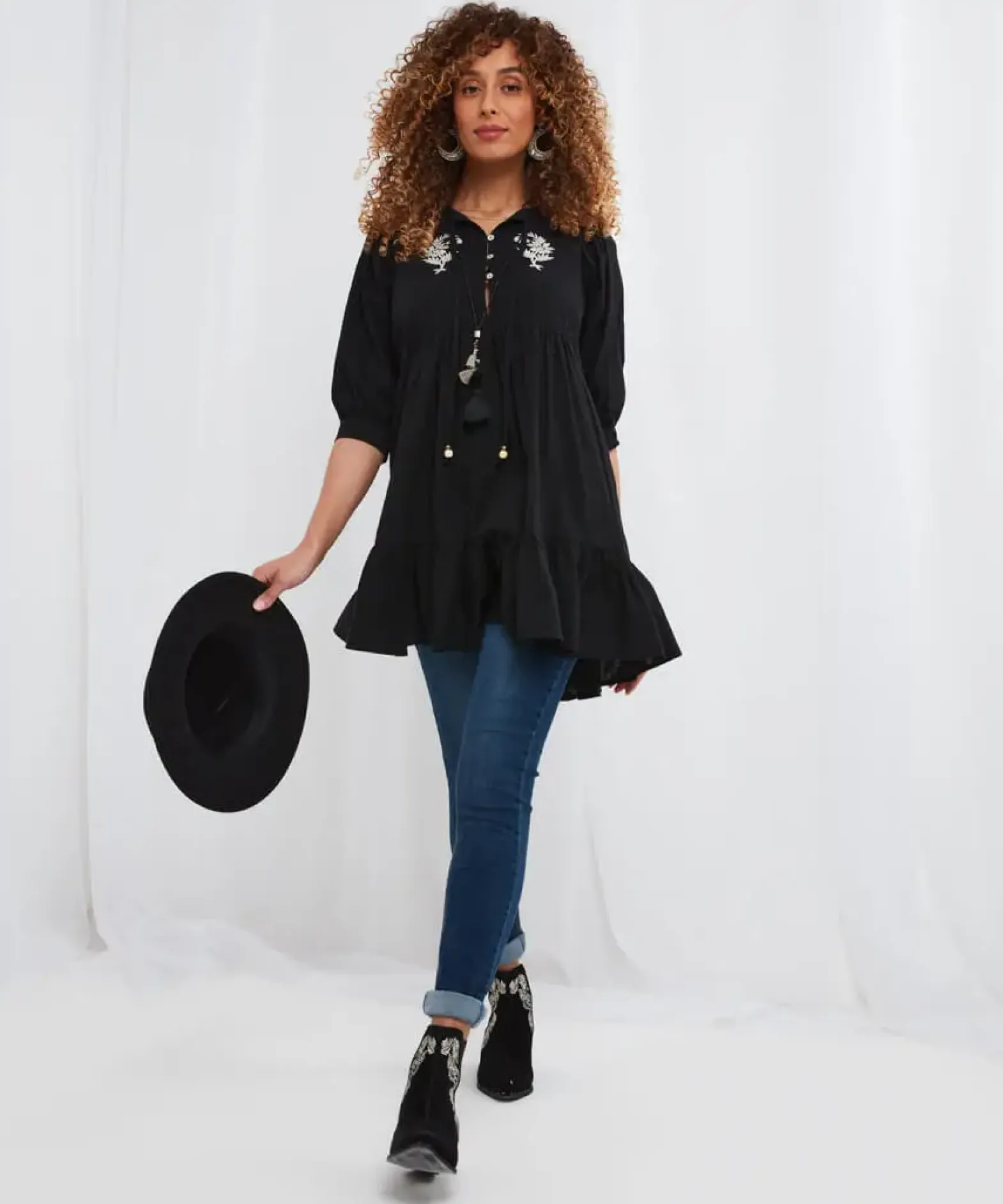 Erin Embroidered Tunic