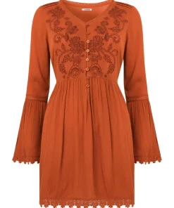 Ever So Pretty Embroidered Tunic Top