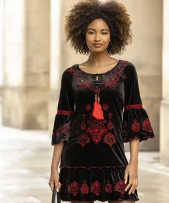 Evie Embroidered Tunic