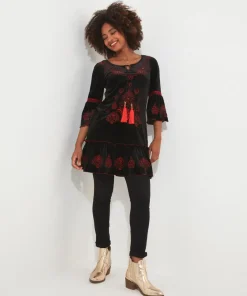 Evie Embroidered Tunic