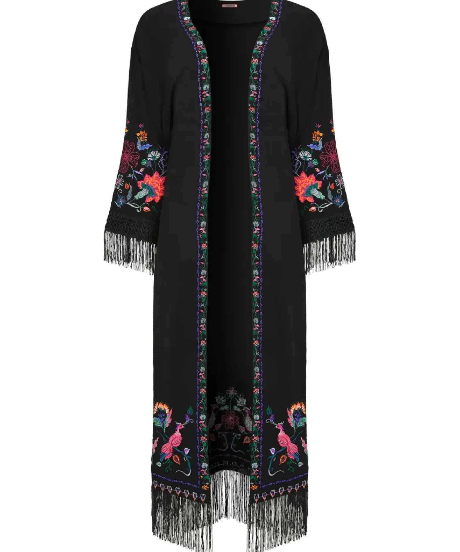 Exquisite Embroidered Kimono
