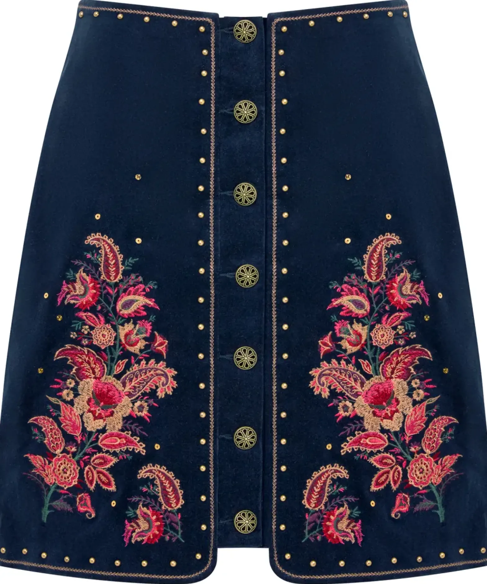 Extraordinary Embroidered Skirt