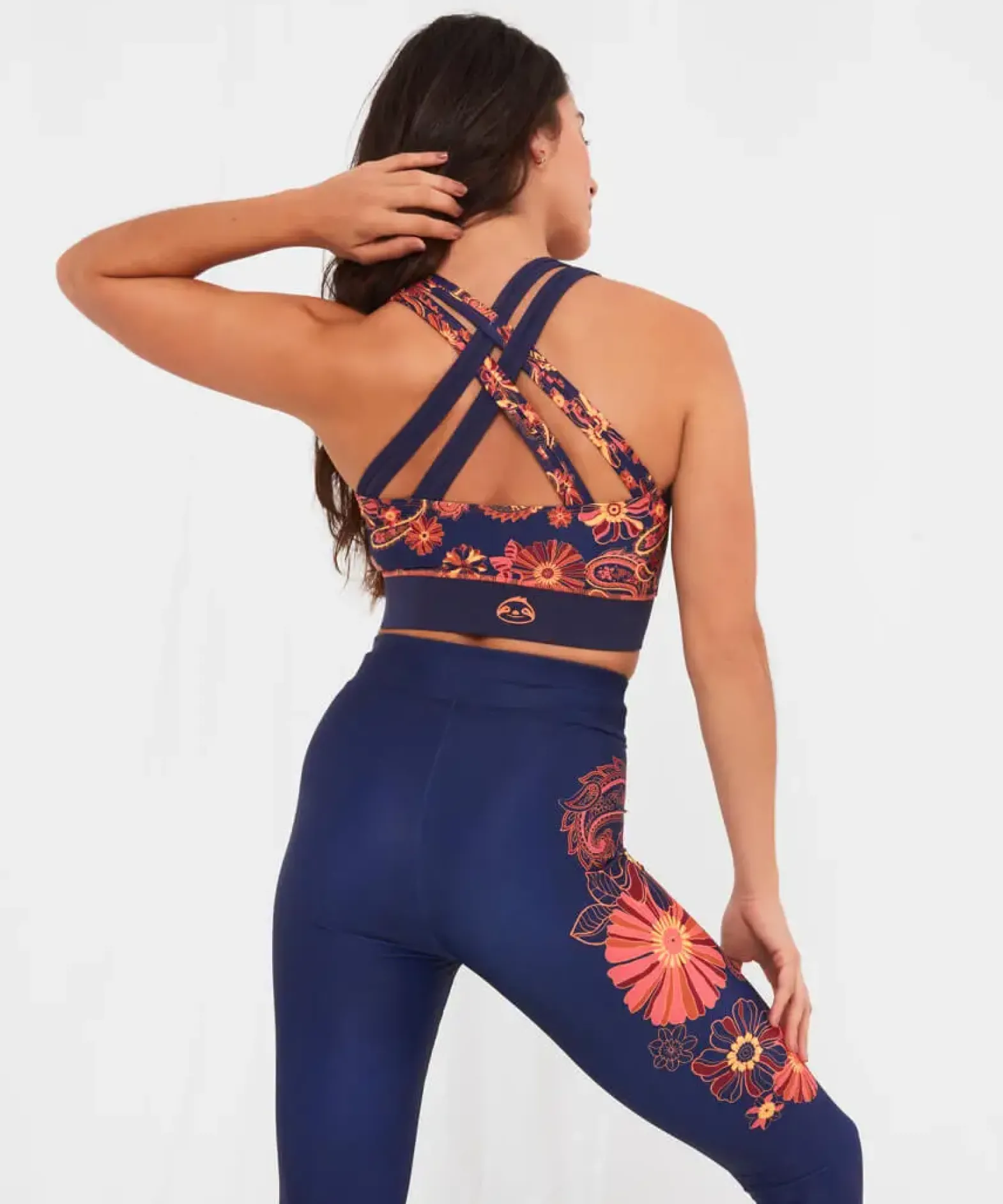 Fancy Floral Yoga Top