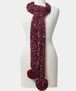 Fantasia Tape Yarn Bobble Scarf