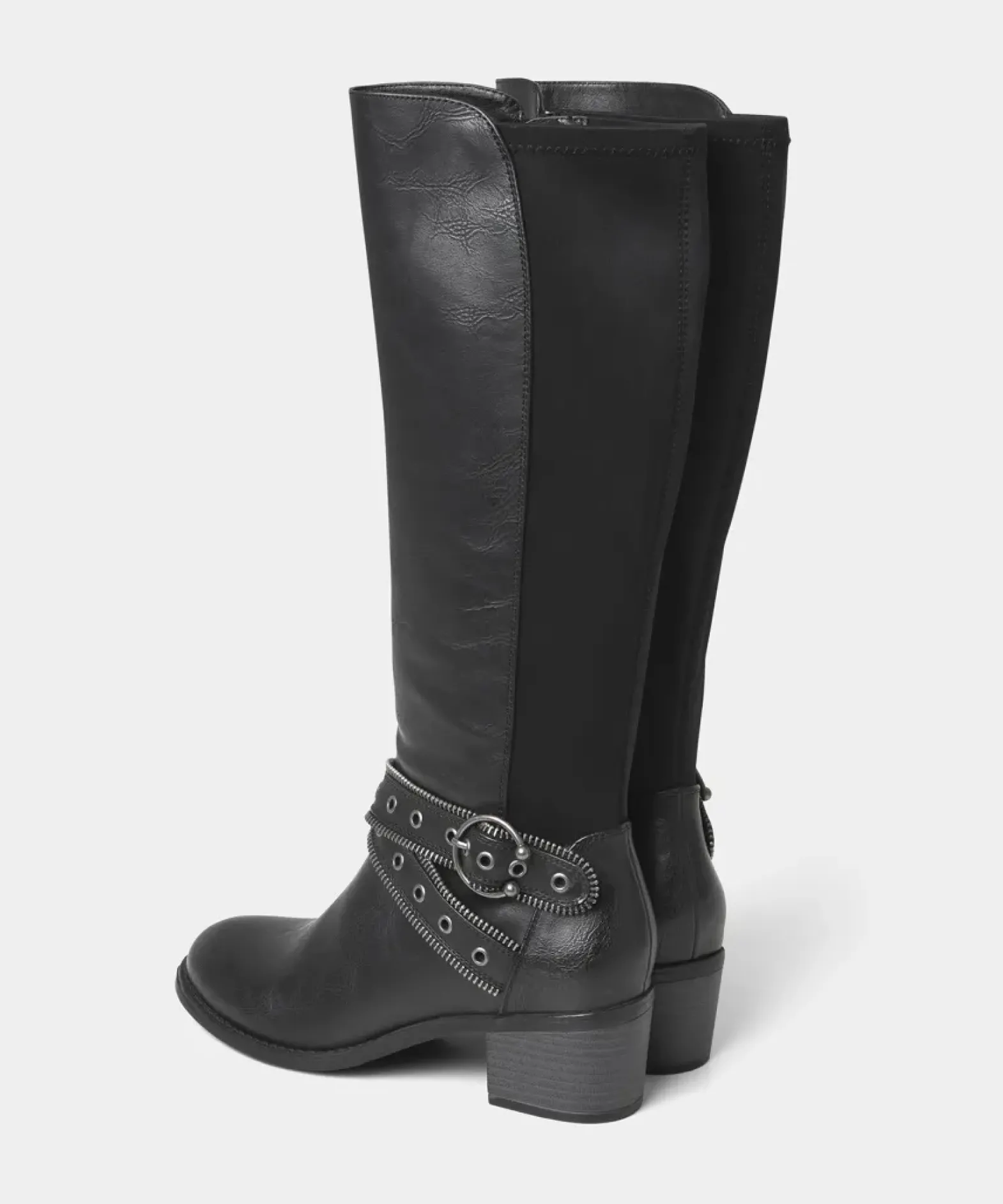 Free Rebel Zip Detail Boots