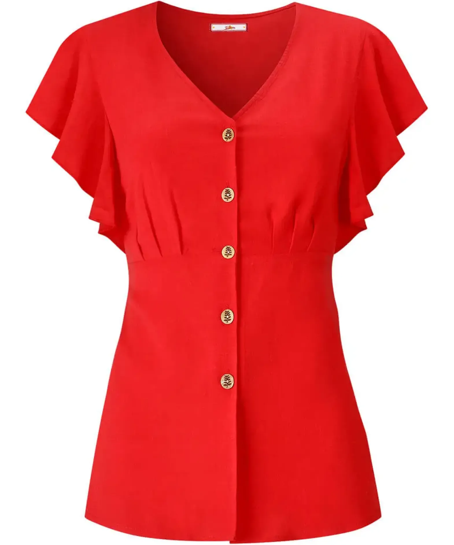Frill Sleeve Blouse