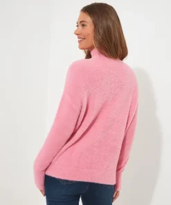 Fun and Fluffy High Neck Jumper
