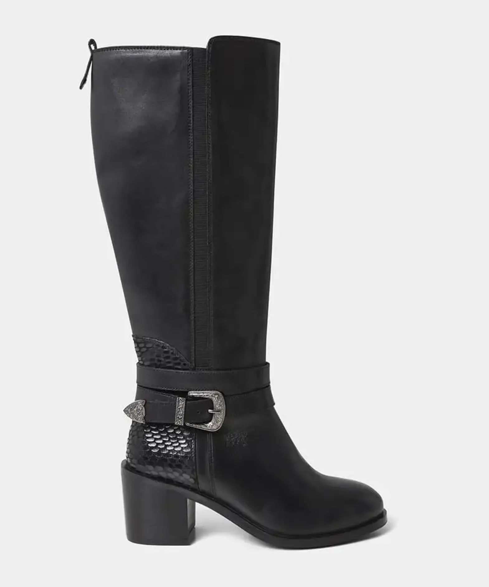 Gigi Premium Leather Rider Boots