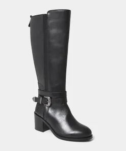 Gigi Premium Leather Rider Boots