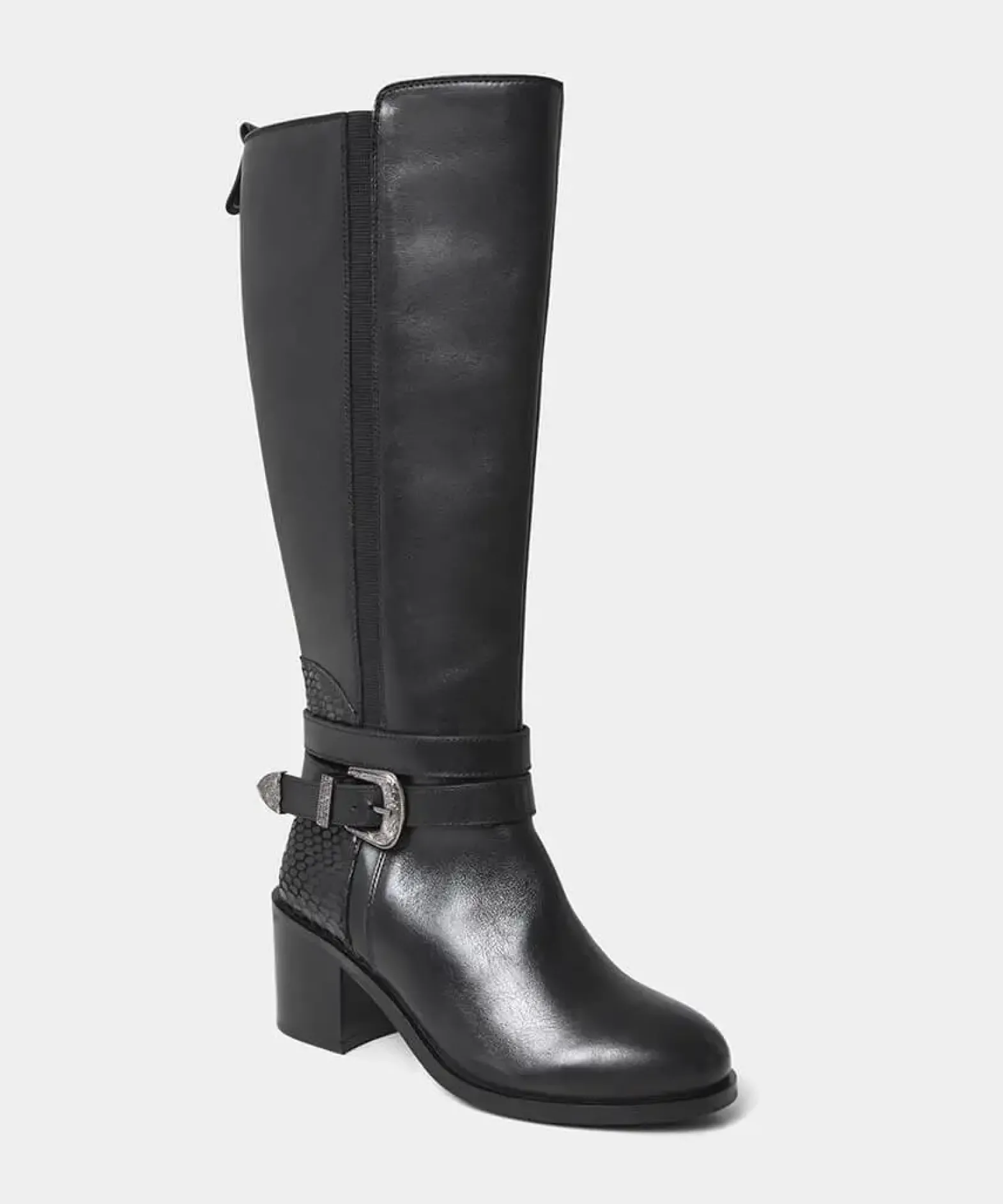 Gigi Premium Leather Rider Boots