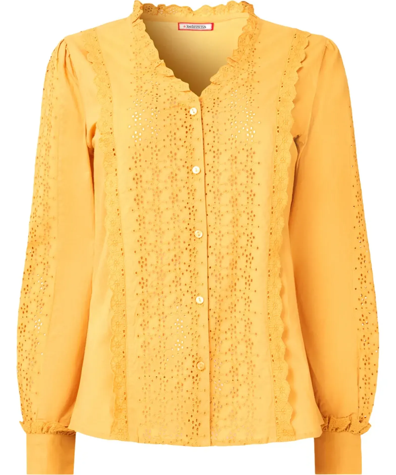Gorgeous Broderie Blouse