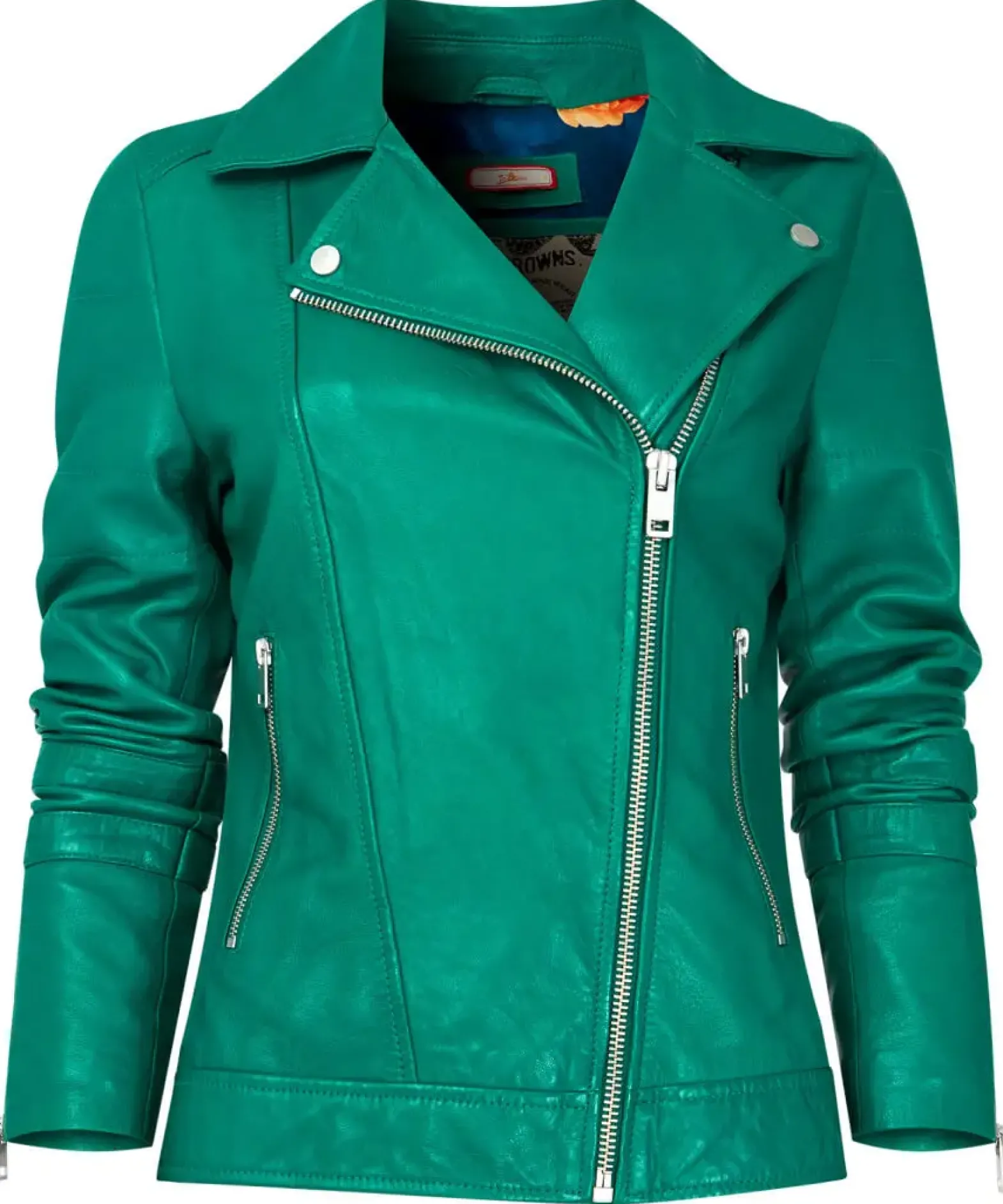 Green With Envy Leather Jacket