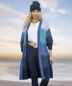 Ibiza Ombre Tie Waist Cardigan