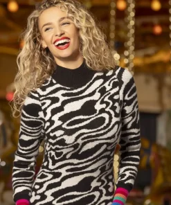 In A Swirl Jumper Dress