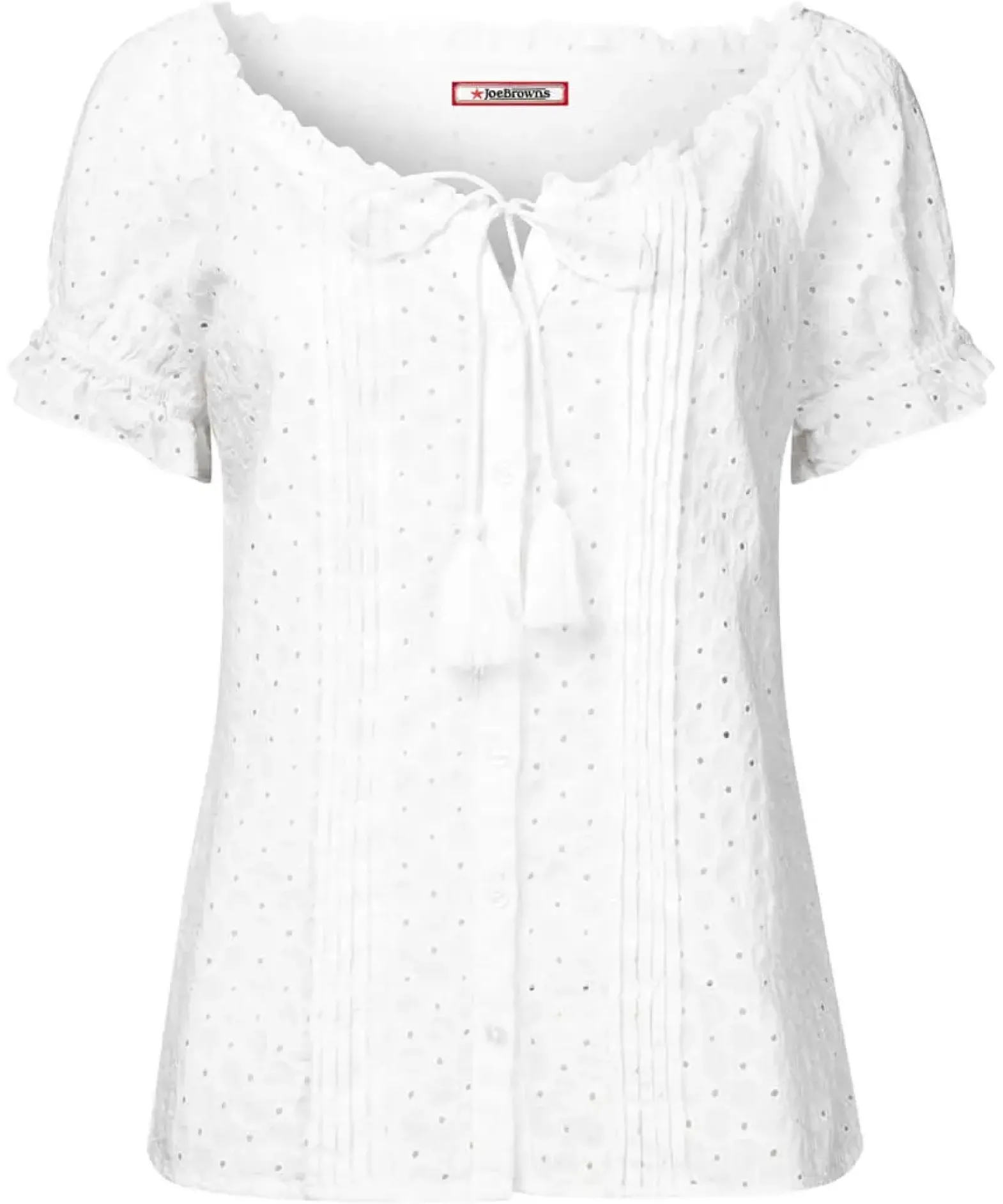 Joyful Broderie Blouse