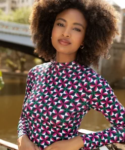 Kara Printed Jersey Dress