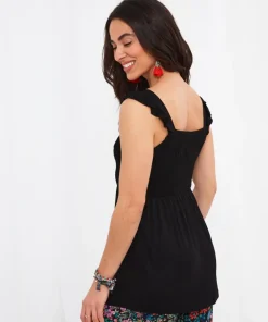Lovely Shirred Top