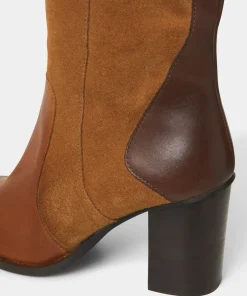 Made You Look Suede Leather Boots