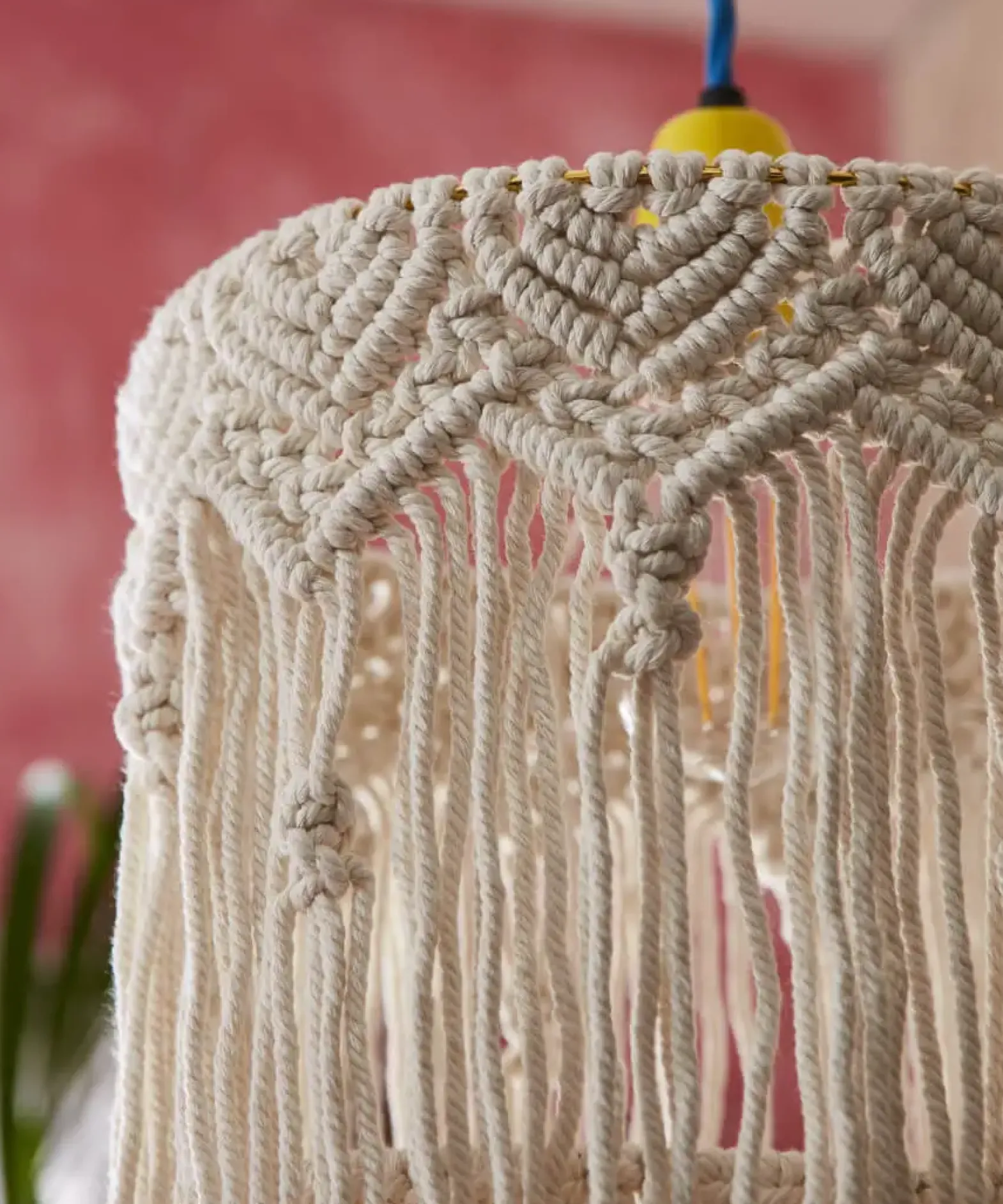 Magnificent Macrame Tiered Shade