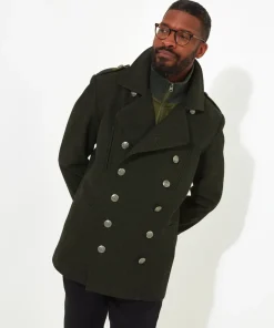 Mixing It Up Military Coat