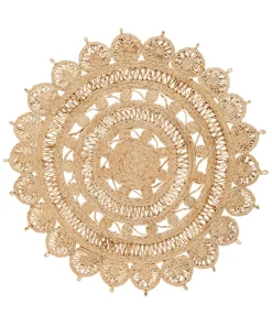 Natural Jute Circular Rug