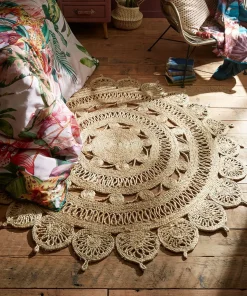Natural Jute Circular Rug