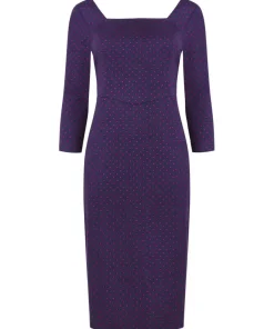 Oh So Vintage Button Back Dress