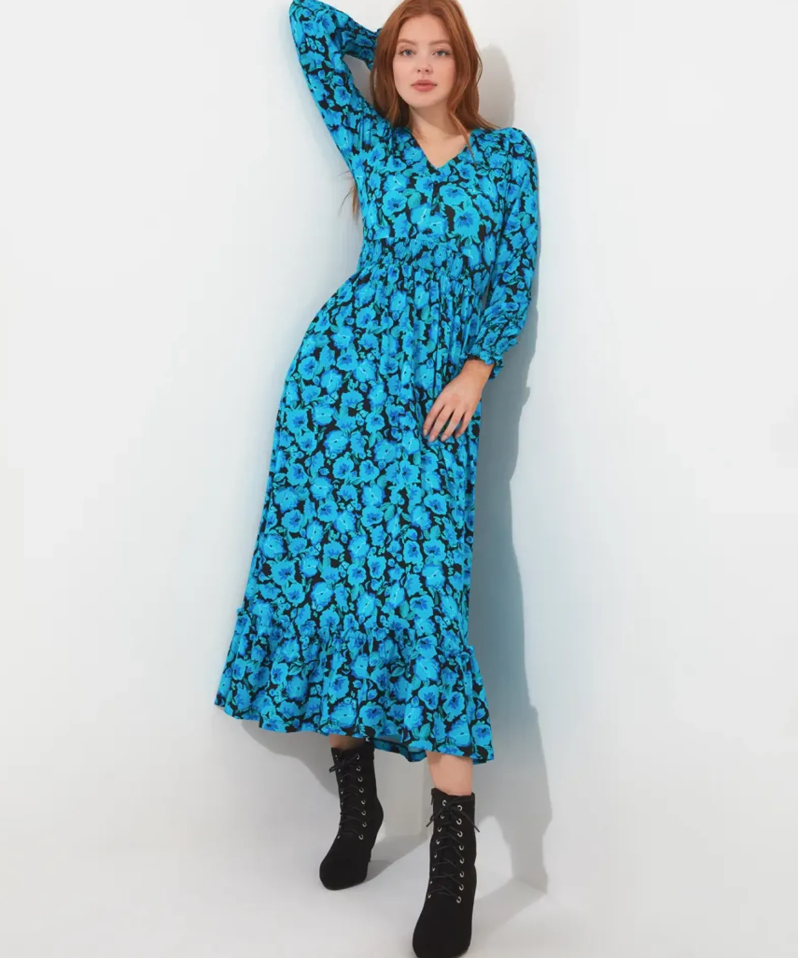Out Of The Blue Jersey Dress
